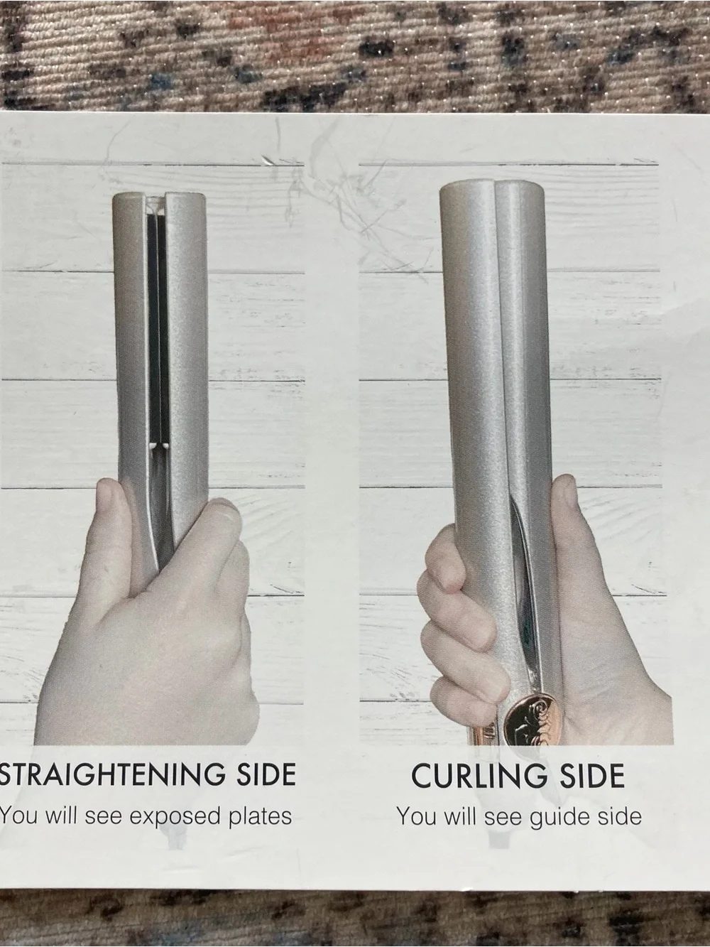 TYME Black and Gold Hair Styling Tool